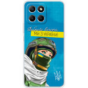 Чехол BoxFace Honor X6 Захисниця з України