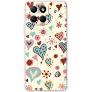 Чехол BoxFace Honor X6 Be my Valentine