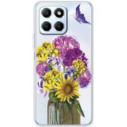 Прозрачный чехол BoxFace Honor X6 My Bouquet