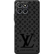 Черный чехол BoxFace Honor X6 LV Style