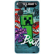 Чехол BoxFace Honor X7a Minecraft Graffiti
