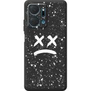 Черный чехол BoxFace Honor X7a Sad Way