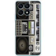 Чехол BoxFace Honor X8a Old Boombox