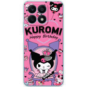 Чехол BoxFace Honor X8a День народження Kuromi