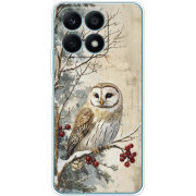 Чехол BoxFace Honor X8a Christmas Owl