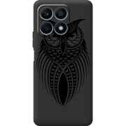 Черный чехол BoxFace Honor X8a Owl