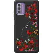 Черный чехол BoxFace Nokia G42 3D Ukrainian Muse