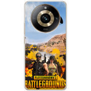 Чехол BoxFace Realme 11 Pro / 11 Pro Plus Pubg parachute
