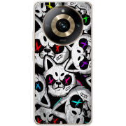 Чехол BoxFace Realme 11 Pro / 11 Pro Plus Monster meow
