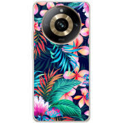 Чехол BoxFace Realme 11 Pro / 11 Pro Plus flowers in the tropics