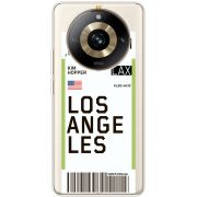 Прозрачный чехол BoxFace Realme 11 Pro / 11 Pro Plus Ticket Los Angeles