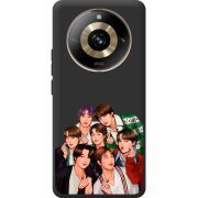 Черный чехол BoxFace Realme 11 Pro / 11 Pro Plus BTS