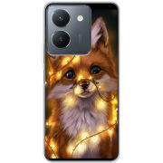 Чехол BoxFace Vivo Y36 Різдвяна лисичка