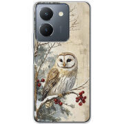 Чехол BoxFace Vivo Y36 Christmas Owl
