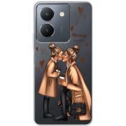 Прозрачный чехол BoxFace Vivo Y36 Mommy Is My BFF