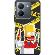 Черный чехол BoxFace Vivo Y36 White Bart