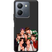 Черный чехол BoxFace Vivo Y36 BTS