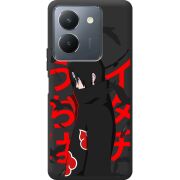 Черный чехол BoxFace Vivo Y36 Учиха Итачи