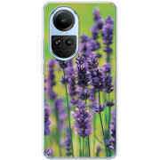 Чехол BoxFace OPPO Reno 10 Green Lavender