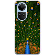 Чехол BoxFace OPPO Reno 10 Peacocks Tail