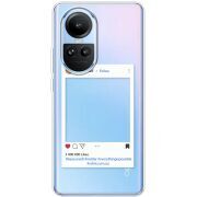Прозрачный чехол BoxFace OPPO Reno 10 Insta