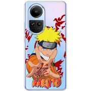 Прозрачный чехол BoxFace OPPO Reno 10 Naruto