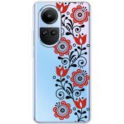 Прозрачный чехол BoxFace OPPO Reno 10 Ethno Ornament