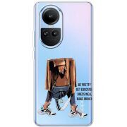 Прозрачный чехол BoxFace OPPO Reno 10 Motivation