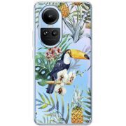 Прозрачный чехол BoxFace OPPO Reno 10 Tucan