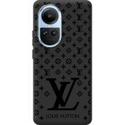Черный чехол BoxFace OPPO Reno 10 LV Style