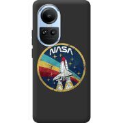 Черный чехол BoxFace OPPO Reno 10 NASA