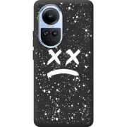 Черный чехол BoxFace OPPO Reno 10 Sad Way