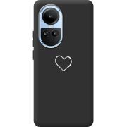 Черный чехол BoxFace OPPO Reno 10 My Heart