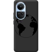 Черный чехол BoxFace OPPO Reno 10 Earth