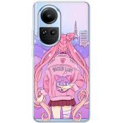 Прозрачный чехол BoxFace OPPO Reno 10 Pro Wiked Lady