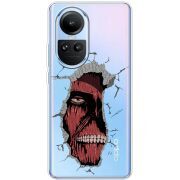 Прозрачный чехол BoxFace OPPO Reno 10 Pro Нападение Титана