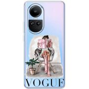 Прозрачный чехол BoxFace OPPO Reno 10 Pro VOGUE