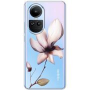 Прозрачный чехол BoxFace OPPO Reno 10 Pro Magnolia