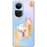 Прозрачный чехол BoxFace OPPO Reno 10 Pro Uni Blonde