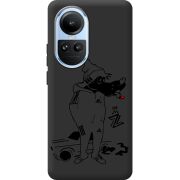 Черный чехол BoxFace OPPO Reno 10 Pro 