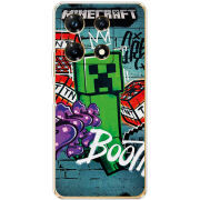 Чехол BoxFace Infinix Note 30 Pro 4G Minecraft Graffiti