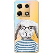 Прозрачный чехол BoxFace Infinix Note 30 Pro 4G MR. Rabbit