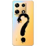 Прозрачный чехол BoxFace Infinix Note 30 Pro 4G Swan question