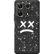 Черный чехол BoxFace Infinix Note 30 Pro 4G Sad Way