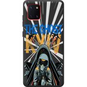 Черный чехол BoxFace Samsung N770 Galaxy Note 10 Lite Привид Києва в дії