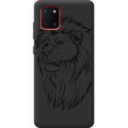 Черный чехол BoxFace Samsung N770 Galaxy Note 10 Lite Lion
