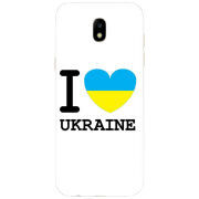Чехол Uprint Samsung J530 Galaxy J5 (2017) I love Ukraine