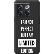 Черный чехол BoxFace OnePlus 10T Limited Edition