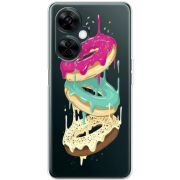 Прозрачный чехол BoxFace OnePlus Nord CE 3 Lite Donuts