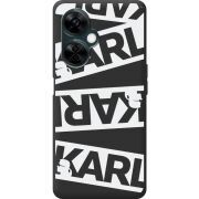 Черный чехол BoxFace OnePlus Nord CE 3 Lite White Karl